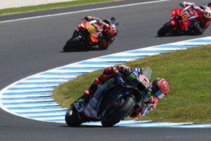 Quartararo blames tyre choice after first-to-seventh drop in Australian GP sprint