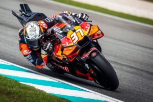 Acosta leads frantic practice as Bezzecchi finishes 15th