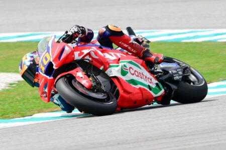 Marini’s first 2025 MotoGP crash due to being “too clean”