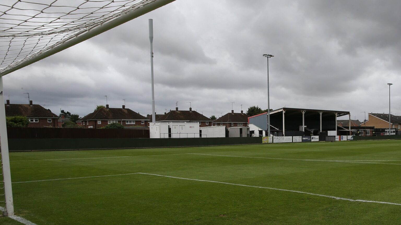 Non-league clash suspended and players led off pitch after medical emergency in the stands Non-league clash suspended and players led off pitch after medical emergency in the stands