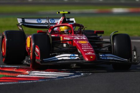 Hamilton plots aggressive Mexico GP start after “finally gelling” with Ferrari set-up