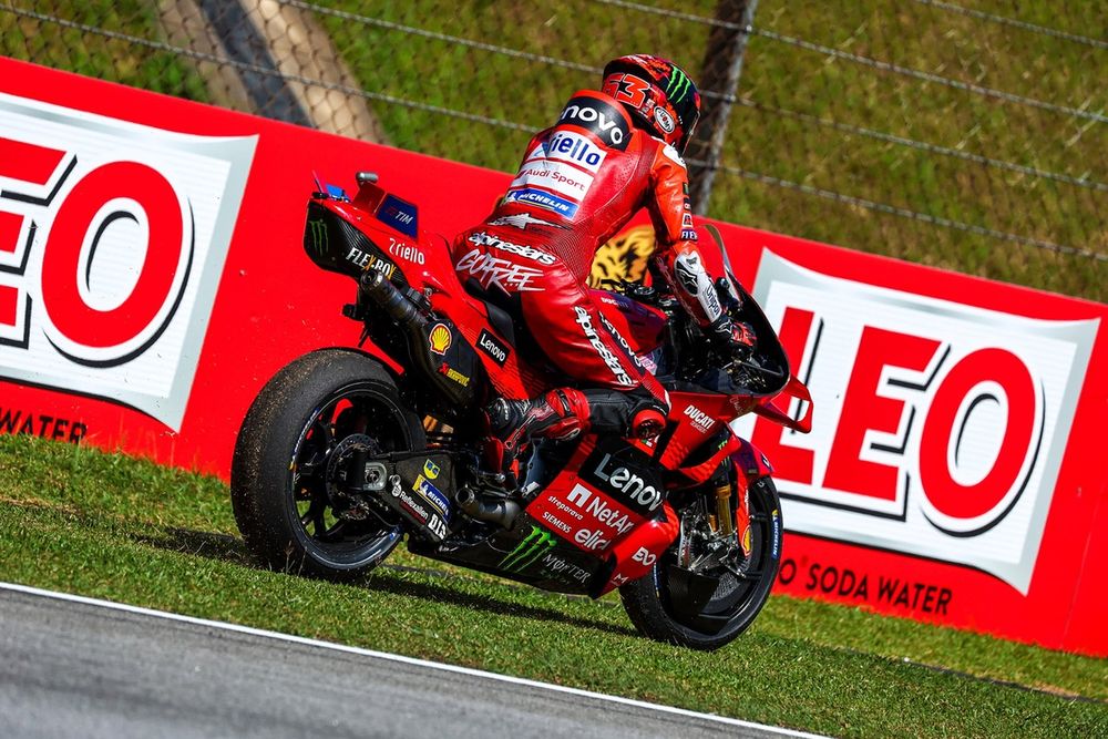 Bagnaia's season took yet another twist in Malaysia