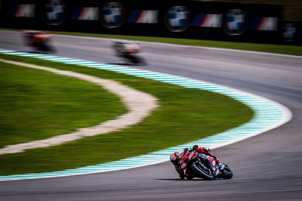 Aprilia came undone at Sepang