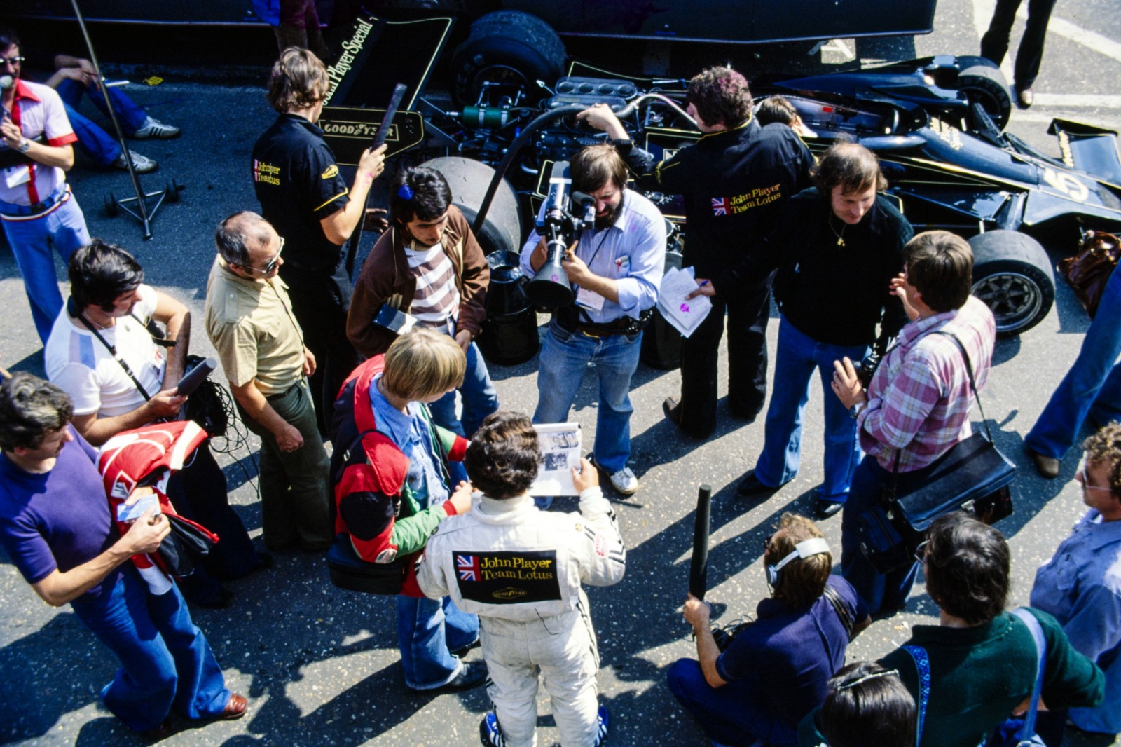 The 1976 Japanese GP was the first race outside Europe to be broadcast via satellite
