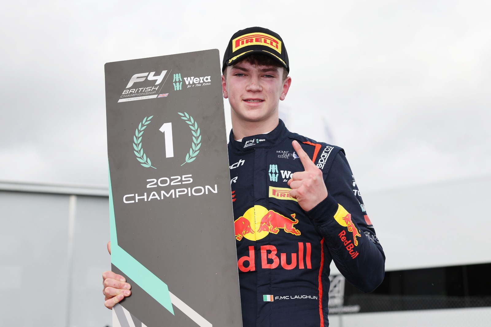 It was smooth sailing for McLaughlin as he wrapped up the title with two races to spare
