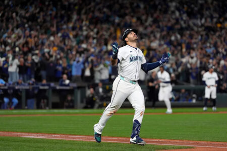 MLB playoffs 2025: Eugenio Suárez flips the script, brings the good vibes back to T-Mobile Park with ALCS Game 5 grand slam: ‘I’ve been waiting for this moment my whole career’