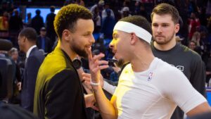 Why Seth Curry hilariously couldn’t take Steph’s No. 30 jersey – NBC Sports Bay Area & California