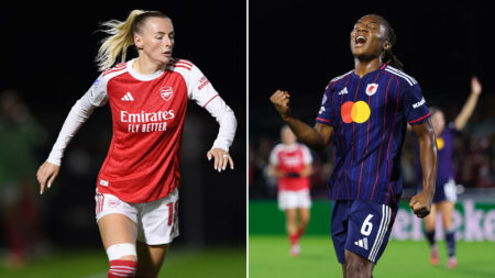 Arsenal 1 Lyon 2: Chloe Kelly and Co suffer Champions League setback as French giants take advantage of holders’ errors