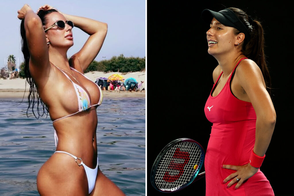 Tennis star, 28, with £2.1m career earnings becomes first pro to get boob job as rivals warn ‘you won’t be able to play’