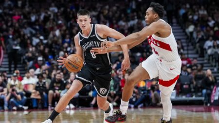 Nets' Egor Demin impresses in strong preseason debut: 'He’s going to be a problem'