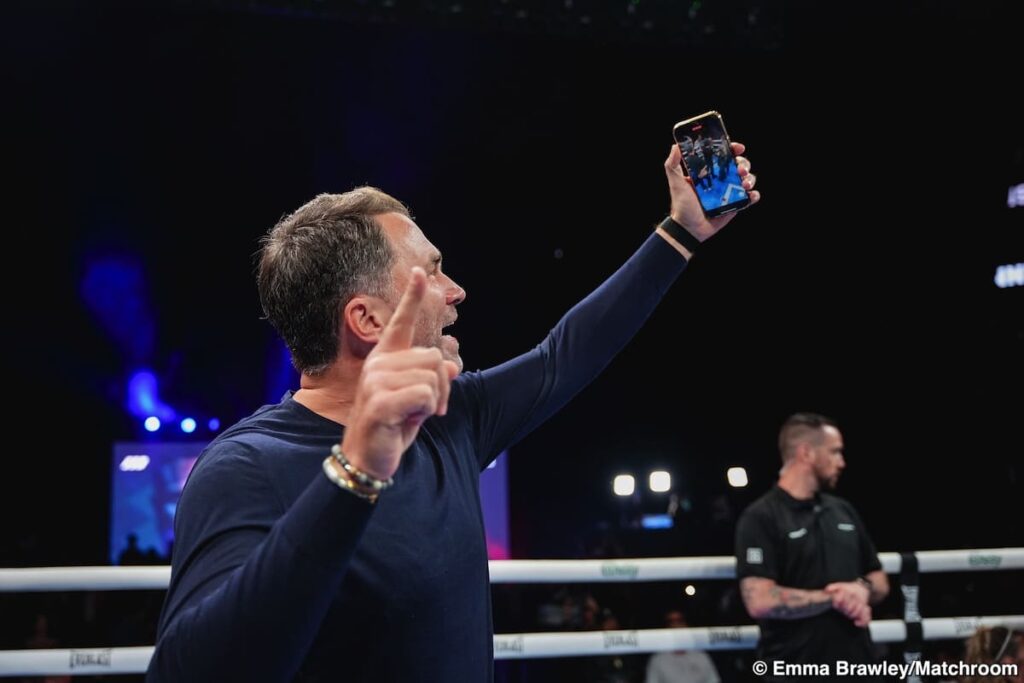 Bernie Davis Rips Eddie Hearn for “Clout-Chasing” With Crawford’s Name to Sell Jaron ‘Boots’ Ennis