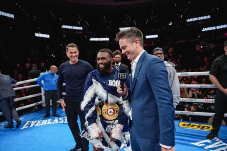 Jaron ‘Boots’ Ennis Sends Message to Oscar De La Hoya: ‘Tell Vergil Ortiz to Sign the Contract’ for a Mega Fight at 154