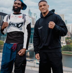 A Gaunt Jaron ‘Boots’ Ennis Faces Uisma Lima Atop Philly Skyscraper Ahead of Saturday’s WBA 154-Lb Eliminator on DAZN