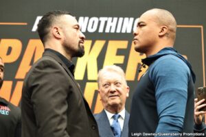 Joseph Parker Looks Shaken as Confident Fabio Wardley Promises KO Victory in Final Press Conference Before Saturday’s Clash