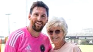 David Beckham’s mum starstruck as she meets Lionel Messi for the first time in wholesome moment
