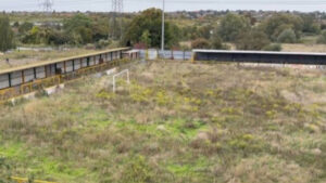 English stadium looks like abandoned wasteland as non-league club begin work on new home after years of groundsharing