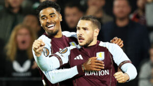 Visitors extend 100% Europa League record to ease Premier League woes with second-half double
