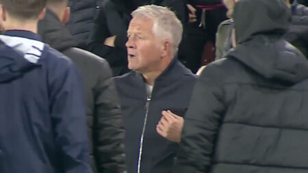 Sheffield Utd boss Chris Wilder sent off at half-time after blasting ball at own FANS – despite immediately apologising