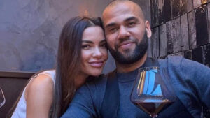 Dani Alves welcomes first child with model wife Joana Sanz after having rape conviction overturned
