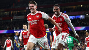 Gyokeres double as Gunners score 4 in 13mins to maintain flawless start in Champions League