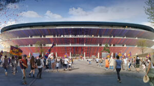 Barcelona set to add stunning new ‘bicycle wheel’ feature to new Nou Camp as club look to build ‘world’s best stadium’