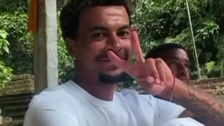 Dele Alli, 29, posts rare social media update after being AXED by Como as he enjoys holiday & trains in Bali