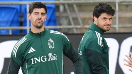 Man Utd keeper Senne Lammens gets surprising advice from Thibaut Courtois ahead of Anfield baptism of fire vs Liverpool