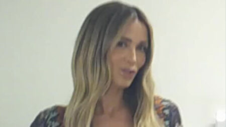 Diletta Leotta stuns in figure-hugging dress live on DAZN as fans say ‘Karius is so lucky’