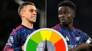 Trossard digs Gunners out of post-international break slumber but Saka not at brilliant best