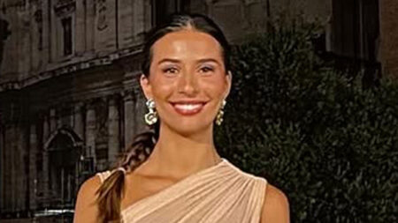 Erling Haaland’s girlfriend leaves England Wag stunned with ‘incredible’ glamorous outfit in Rome