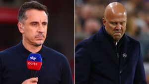 ‘The virus is catching’ – Man Utd icon Gary Neville urges Arne Slot to AXE new Liverpool signing just months into season