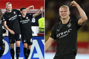 Monaco 2 Man City 2: Eric Dier scores late penalty after being kicked in face as City blow lead following Haaland double – The Sun