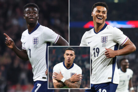 England 3 Wales 0: Three Lions make light work of neighbours as Bukayo Saka stunner helps put underdog claim to bed