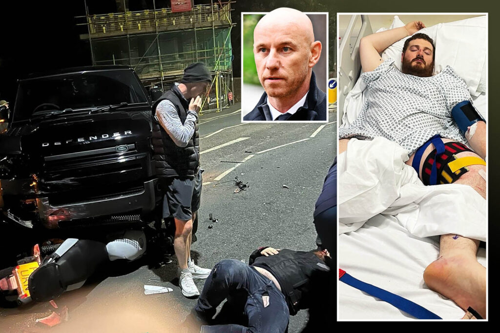 Man Utd legend Nicky Butt faces HUGE compensation bill for breaking biker’s leg in road crash