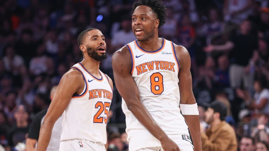 OG Anunoby goes for 13 points in preseason debut as Knicks beat Sixers