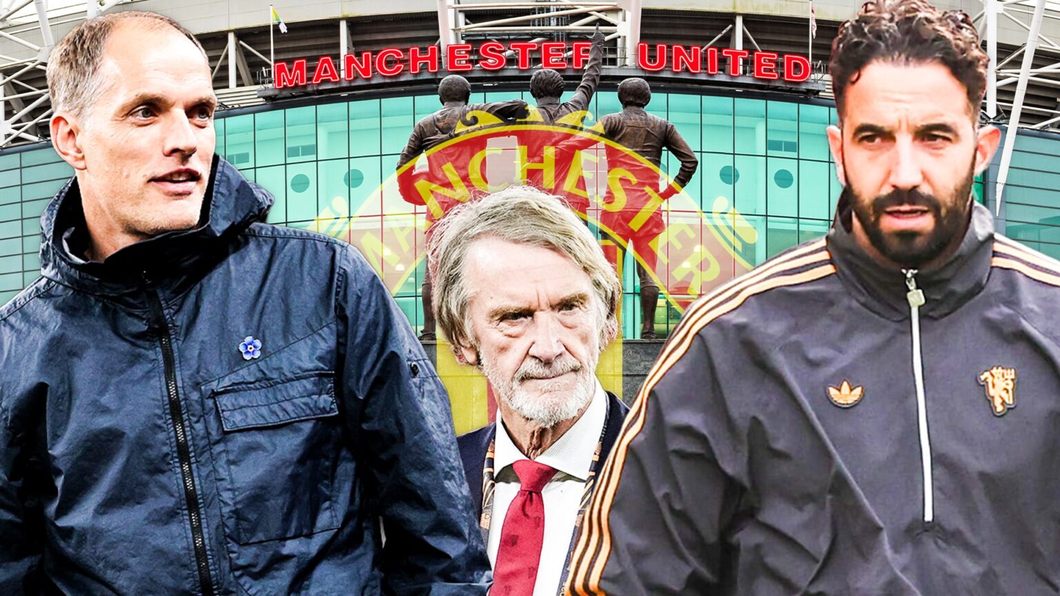 Man Utd rule out Thomas Tuchel as potential Ruben Amorim replacement despite holding talks with England boss before