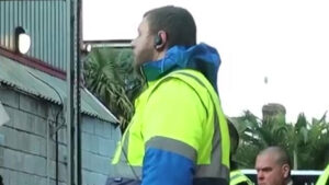Watch brilliant moment EFL fans serenade steward after spotting his surprising fashion choice