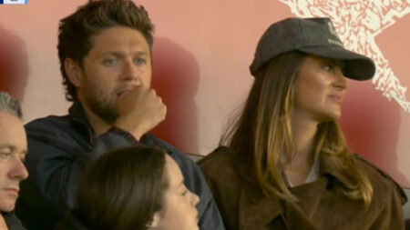 ‘What on earth is he doing there?’ – Fans baffled as One Direction star Niall Horan pops up at Premier League match