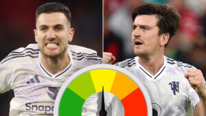 Harry Maguire captain in all-but name against Liverpool as Diogo Dalot struggles on the left