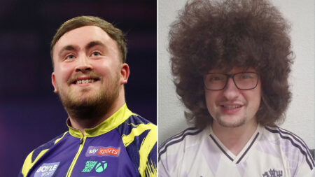 Luke Littler sends message to viral Man Utd fan who can’t cut his hair after Red Devils pick up third straight win