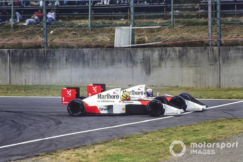Alain Prost, McLaren, Ayrton Senna, McLaren