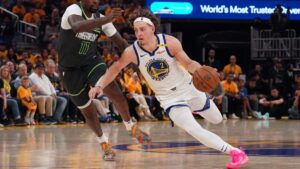 Brandin Podziemski playing with edge this season, Steve Kerr says – NBC Sports Bay Area & California