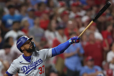 MLB playoffs 2025: Dodgers stun Phillies behind Teoscar Hernández 3-run homer