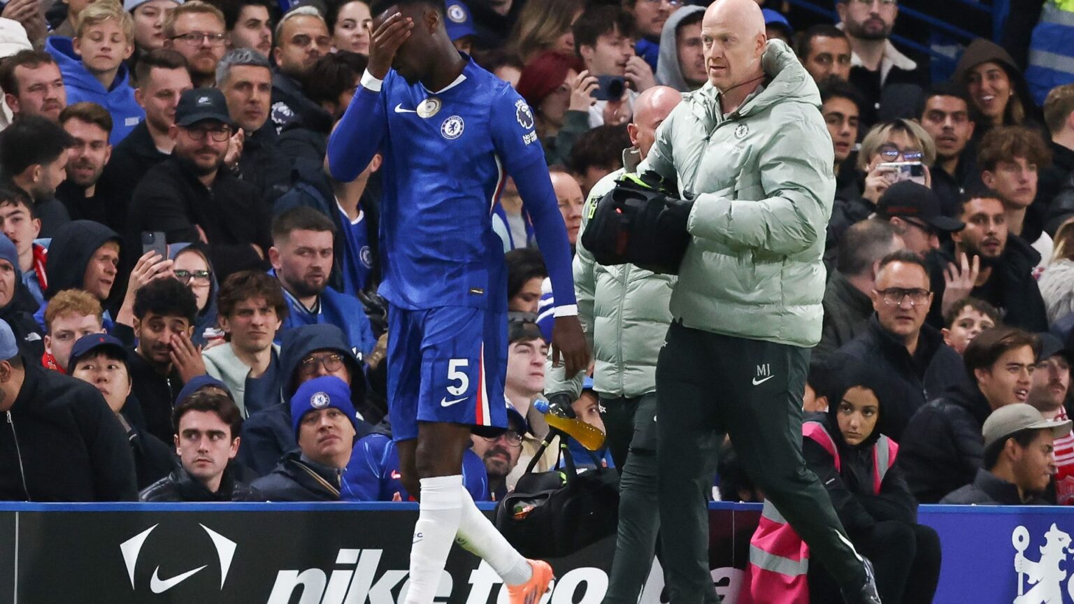 Chelsea plunged into CRISIS with one of just two fit centre-backs in bomb squad after double injury blow vs Liverpool