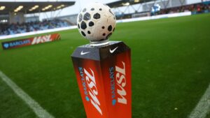 Why are matches in the WSL kicking off at 11:55am today?