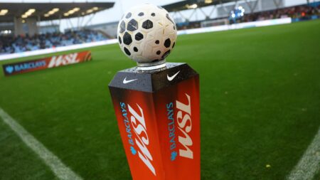 Why are matches in the WSL kicking off at 11:55am today?