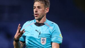 Brother of 30-cap former England star and Premier League legend is EFL referee who took charge of Man City clash