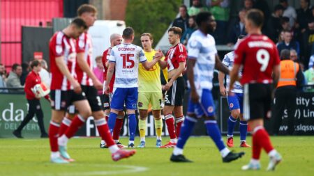 EFL match SUSPENDED after racist comment from vile fan as manager slams ‘problem in society’