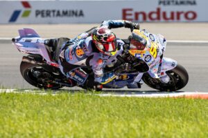 Aldeguer dominates race, Marquez injured after crash