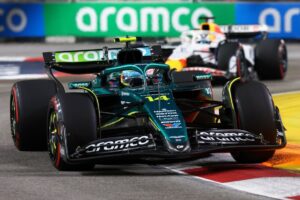 Hadjar hits back at “grumpy” Alonso after Singapore GP fight